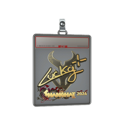 Sticker Slab | Lucky (Gold) | Shanghai 2024