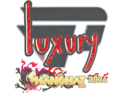 Sticker | lux (Glitter) | Shanghai 2024
