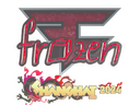 Sticker | frozen (Glitter) | Shanghai 2024