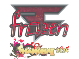 Sticker | frozen (Glitter) | Shanghai 2024