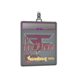 Sticker Slab | frozen (Holo) | Shanghai 2024