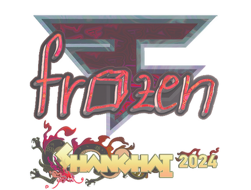 Sticker | frozen (holo) | Shanghai 2024