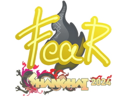 Sticker | fEAR | Shanghai 2024