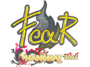 Sticker | fEAR (Glitter) | Shanghai 2024
