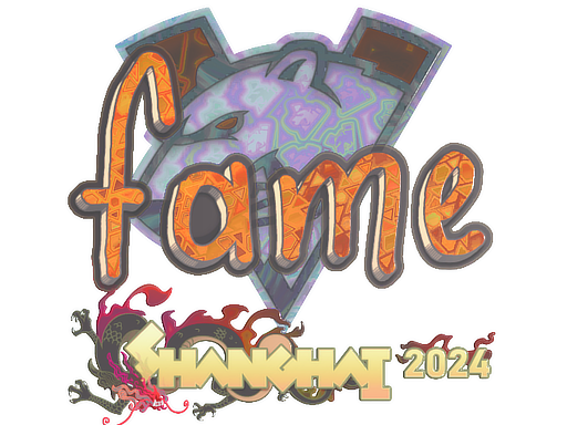 Sticker | fame (Holo) | Shanghai 2024