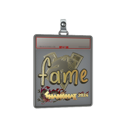 Sticker Slab | fame (Gold) | Shanghai 2024