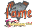 Sticker | fame (Glitter) | Shanghai 2024