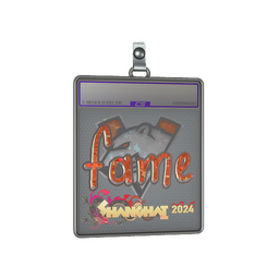 Sticker Slab | fame (Glitter) | Shanghai 2024