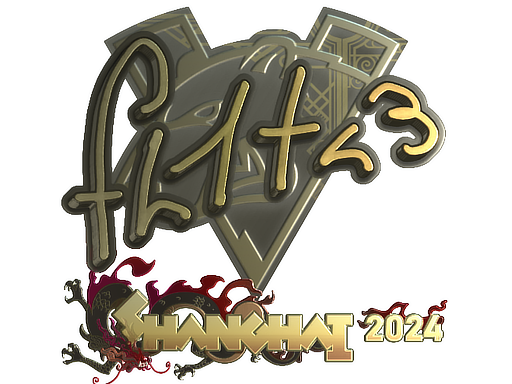 Sticker | FL1T (Gold) | Shanghai 2024