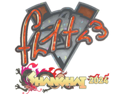 Sticker | FL1T (Glitter) | Shanghai 2024