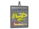 Sticker Slab | FlameZ | Shanghai 2024