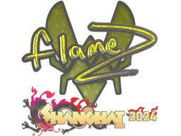 Sticker | FlameZ (Glitter) | Shanghai 2024