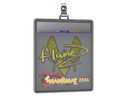 Sticker Slab | FlameZ (Glitter) | Shanghai 2024
