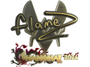Sticker | FlameZ (Gold) | Shanghai 2024