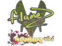 Sticker | FlameZ (Holo) | Shanghai 2024