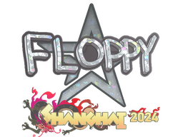 Sticker | floppy (Glitter) | Shanghai 2024