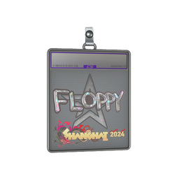 Sticker Slab | floppy (Glitter) | Shanghai 2024