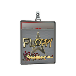 Sticker Slab | floppy (Gold) | Shanghai 2024