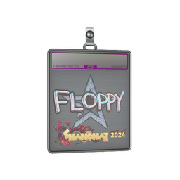 Sticker Slab | floppy (Holo) | Shanghai 2024