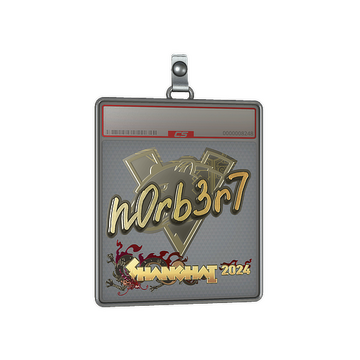 Sticker Slab | n0rb3r7 (Gold) | Shanghai 2024