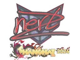 Sticker | NertZ (Holo) | Shanghai 2024