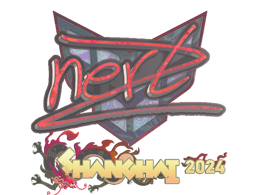 Sticker | NertZ (Holo) | Shanghai 2024