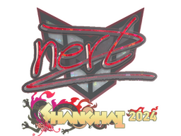 Sticker | NertZ (Glitter) | Shanghai 2024