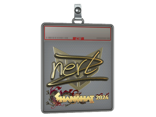 Sticker Slab | NertZ (Gold) | Shanghai 2024