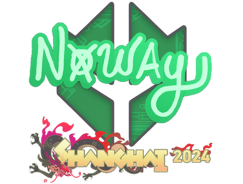 Sticker | noway | Shanghai 2024