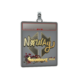 Sticker Slab | noway (Gold) | Shanghai 2024