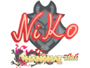 Sticker | NiKo | Shanghai 2024