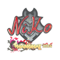 Sticker | NiKo (Glitter) | Shanghai 2024