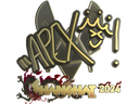 Sticker | apEX (Gold) | Shanghai 2024