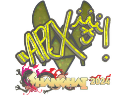 Sticker | apEX (Glitter) | Shanghai 2024