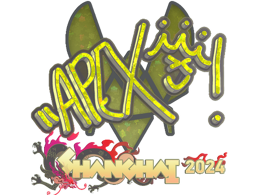 Sticker | apEX (Glitter) | Shanghai 2024
