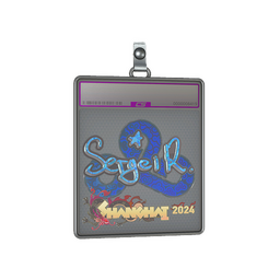 Sticker Slab | Ax1Le (Holo) | Shanghai 2024