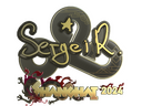 Sticker | Ax1Le (Gold) | Shanghai 2024