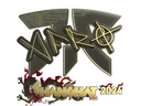 Sticker | afro (Gold) | Shanghai 2024