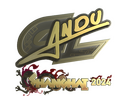 Sticker | aNdu (Gold) | Shanghai 2024