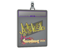 Sticker Slab | Aleksib (Glitter) | Shanghai 2024