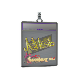 Sticker Slab | Aleksib (Glitter) | Shanghai 2024