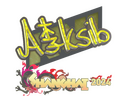 Sticker | Aleksib (Glitter) | Shanghai 2024