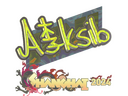 Sticker | Aleksib (Holo) | Shanghai 2024