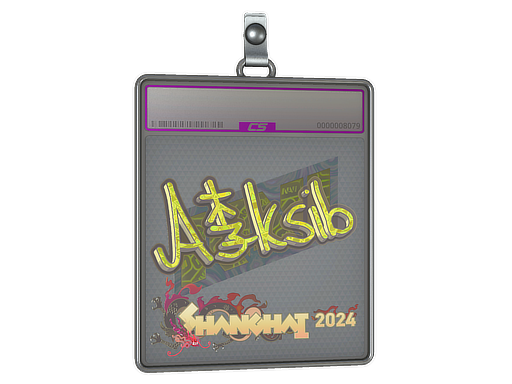 Sticker Slab | Aleksib (Holo) | Shanghai 2024