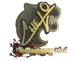 Sticker | chelo (Gold) | Shanghai 2024