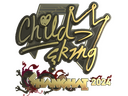 Sticker | ChildKing (Gold) | Shanghai 2024