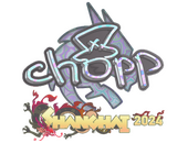 Sticker | chopper (Holo) | Shanghai 2024