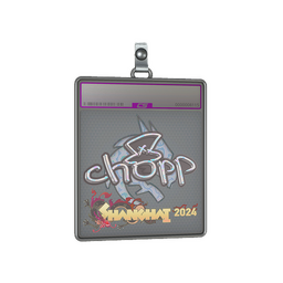 Sticker Slab | chopper (Holo) | Shanghai 2024