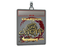 Sticker Slab | chopper (Gold, Champion) | Shanghai 2024