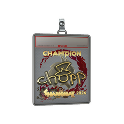 Sticker Slab | chopper (Gold, Champion) | Shanghai 2024